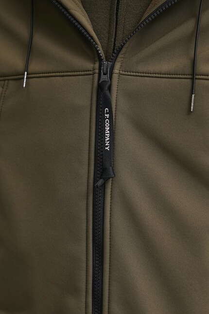 C.P. Company jacket C.P. Shell-R Goggle Jacket men's green color