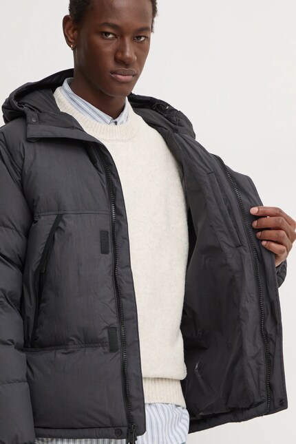 Куртка Timberland мужская цвет чёрный зимняя oversize TB0A62DQ0011