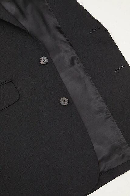 Aries wool blend blazer Single Breasted Tailored Jacket black