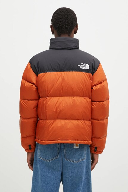 The North Face down jacket 1996 Retro Nuptse Jacket men's orange