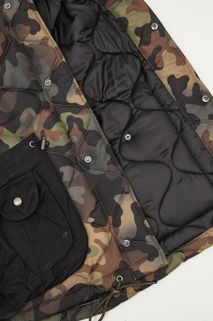 Andersson Bell jacket Multi-Pocket Camouflage Quilted Jumper men's