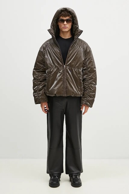 A-COLD-WALL* jacket Veneer men's brown color ACWMO268 at PRM US