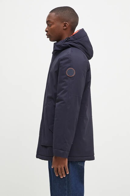 Napapijri jacket 20-22 Parka men's navy blue color NP0A4I1Y1761 at