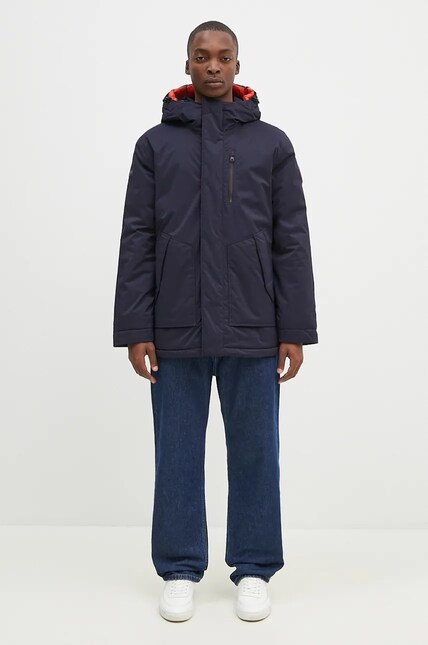 Napapijri jacket 20-22 Parka men's navy blue color NP0A4I1Y1761 at