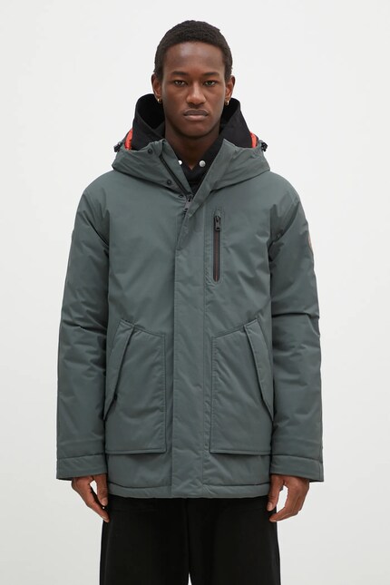 Napapijri jacket 20-22 Parka men's green color NP0A4I1YG1S1 at PRM US