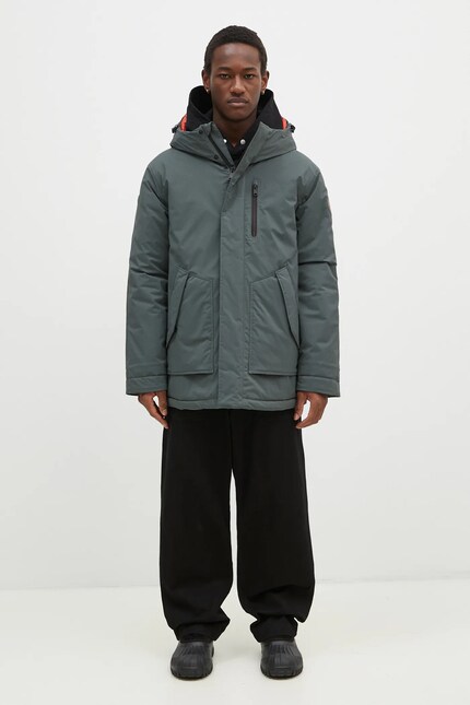 Napapijri jacket 20-22 Parka men's green color NP0A4I1YG1S1 at PRM US