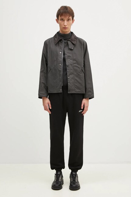 Barbour Transport 38\" グレー Barbour jacket OS Transport Wax Jacket PRM EU