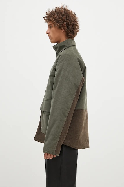 Norse Projects wool blend jacket Hakon Solotex Corduroy green Norse Projects wool blend jacket Hakon Solotex Corduroy green