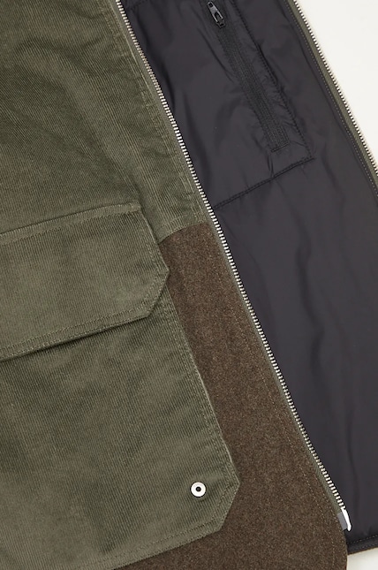 Norse Projects wool blend jacket Hakon Solotex Corduroy green Norse Projects wool blend jacket Hakon Solotex Corduroy green