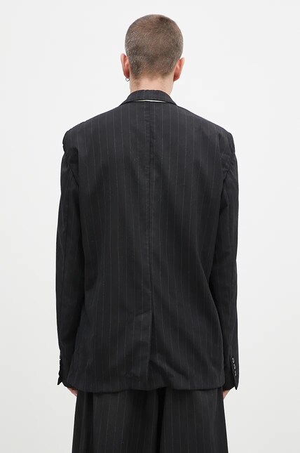 Maison MIHARA YASUHIRO wool blazer Aged Suit Blazer black color