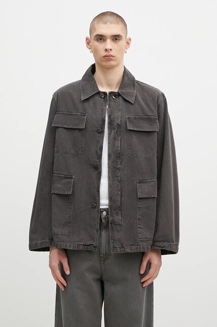Our Legacy shirt jacket Uniform gray color M4241UA at PRM US