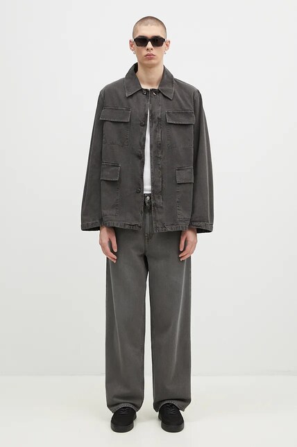 Our Legacy shirt jacket Uniform gray color M4241UA at PRM US