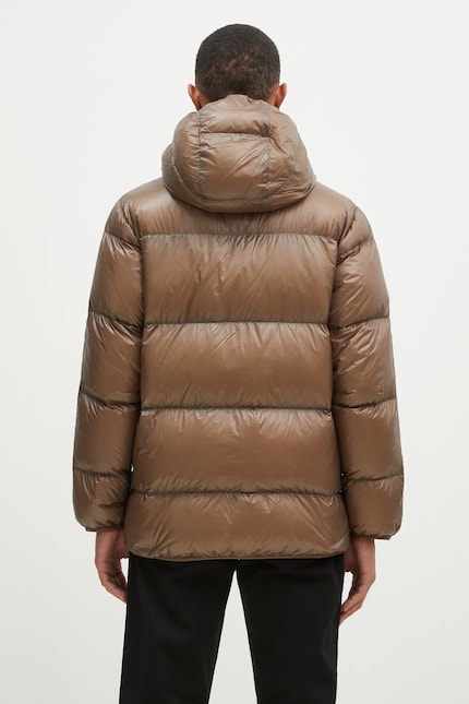 Nanga down jacket Mountain Lodge Down Hoodie Jacket men's green Nanga down jacket Mountain Lodge Down Hoodie Jacket men's green