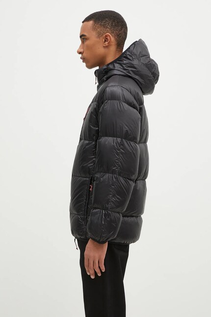 Nanga down jacket Mountain Lodge Down Hoodie Jacket men's black