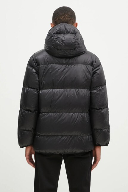 Nanga down jacket Mountain Lodge Down Hoodie Jacket men's black