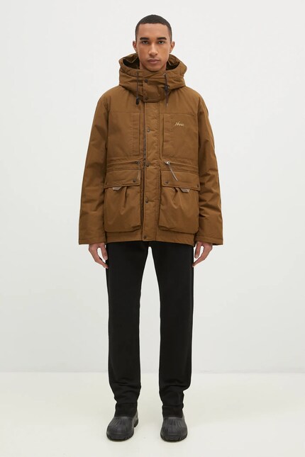 Nanga jacket Hinoc Down Jacket men's brown color ND2441.1A200.A at