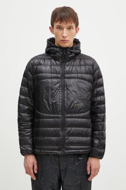 Nanga down jacket Ultilight Down Parka Packable men's black color