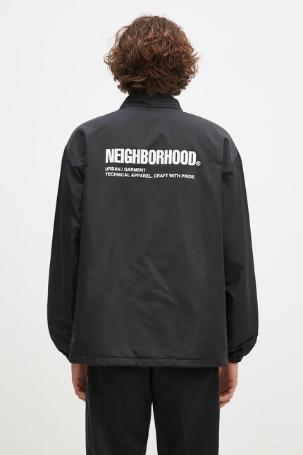 NEIGHBORHOOD geaca Windbreaker Jacket-2 barbati, culoarea negru