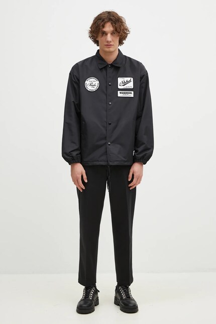 NEIGHBORHOOD jacket Windbreaker Jacket-2 men's black color 242TSNH