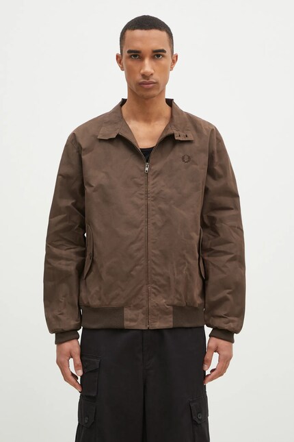 Fred Perry bomber jacket Made In England Wax Harrington men's