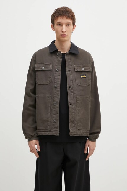 Stan Ray jacket Pork Chop men's green color AW2404785 at PRM US