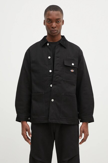Wacko Maria jacket Dickies men's black color 24FW-WMO-DC01 at PRM US