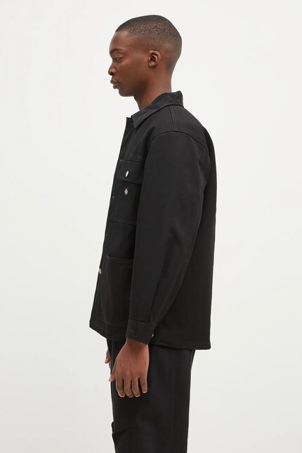 Wacko Maria jacket Dickies men's black color 24FW-WMO-DC01 at PRM US