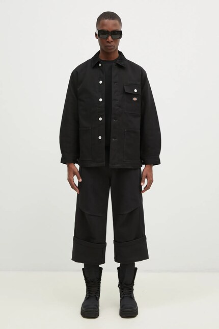 Wacko Maria jacket Dickies men's black color 24FW-WMO-DC01 at PRM US