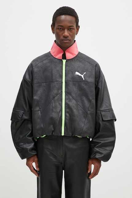 Puma reversible jacket Puma x A$AP ROCKY PLEATHER JACKET men's Puma reversible jacket Puma x A$AP ROCKY PLEATHER JACKET men's