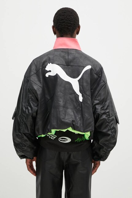 Puma reversible jacket Puma x A$AP ROCKY PLEATHER JACKET men's Puma reversible jacket Puma x A$AP ROCKY PLEATHER JACKET men's