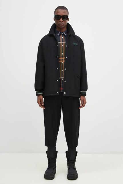 Maison Kitsuné wool jacket Varsity PRM EU