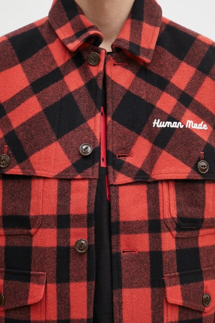 Human Made woolen shirt jacket Wool Hunting Jacket PRM EU