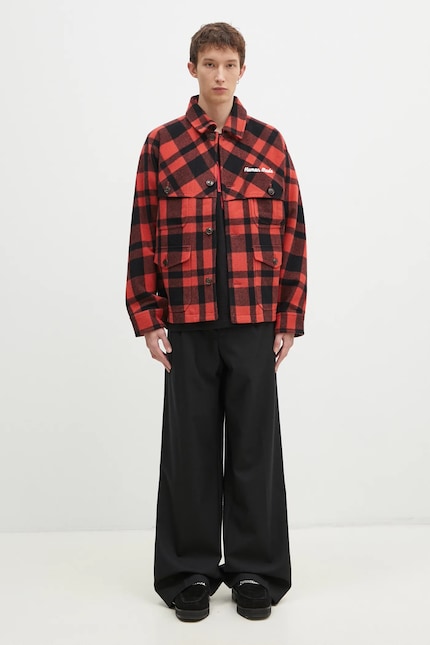 Human Made woolen shirt jacket Wool Hunting Jacket PRM EU Human Made woolen shirt jacket Wool Hunting Jacket PRM EU