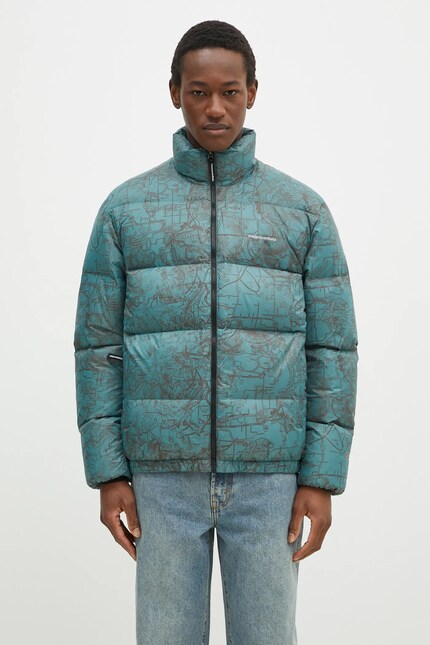 米寿③　タッパーウェア thisisneverthat down jacket PERTEX T Down Jacket men's green color