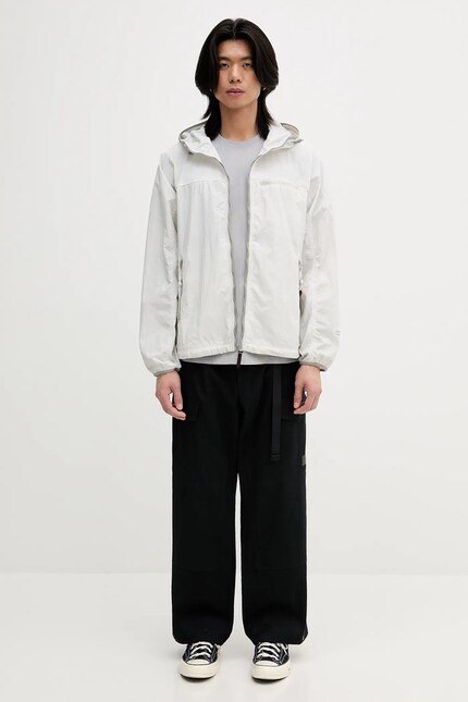 thisisneverthat jacket x Gramicci Overdyed Light gray color