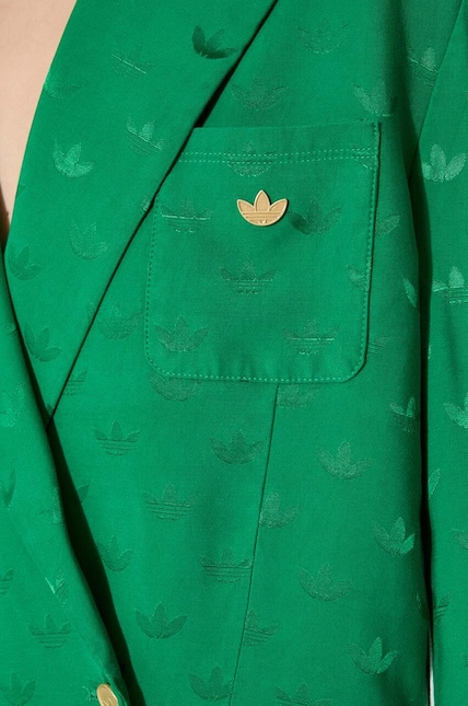 adidas Originals blazer Jaquard Blazer green color IX0944 at PRM US