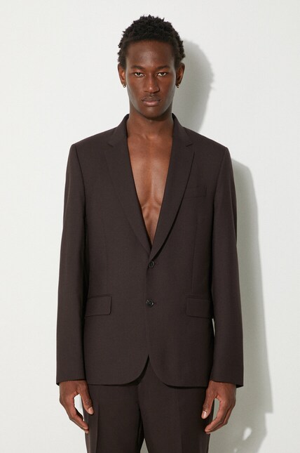 Paul Smith woolen suit brown color smooth M1R-1457-M00001 at PRM US