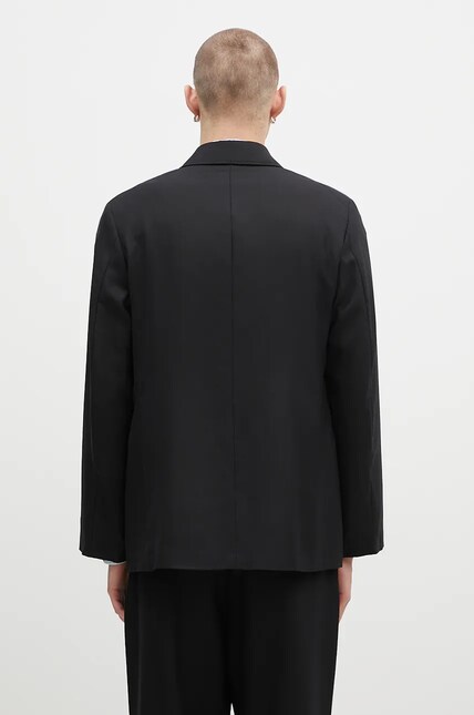 Our Legacy wool blazer Unconstructed Db Blazer black color