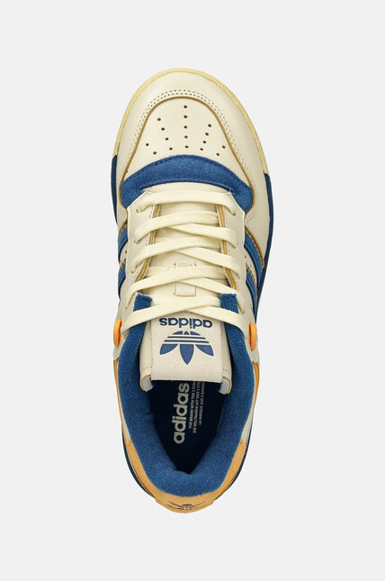 adidas Originals leather sneakers Rivalry 86 Low beige color