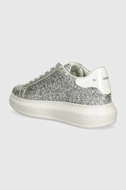 Karl Lagerfeld sneakers KAPRI culoarea argintiu, KL62573N | ANSWEAR.ro