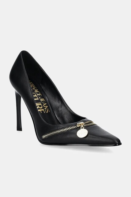 Versace Jeans Couture pantofi cu toc Sadie culoarea negru