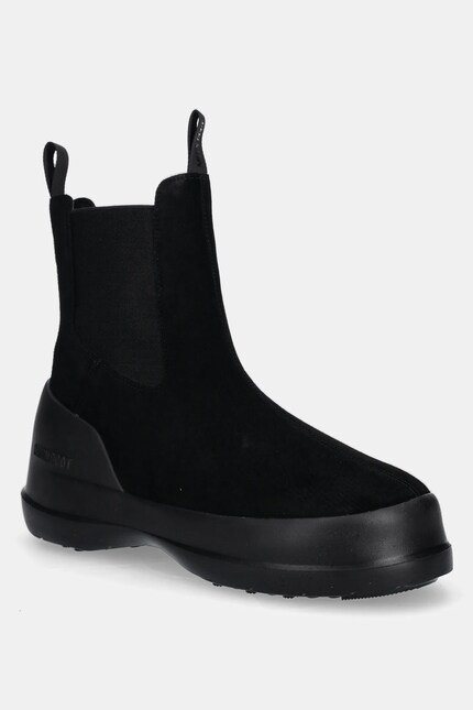 moon ページ Замшевые сапоги Moon Boot MB LUNA CHELSEA SUEDE цвет чёрный