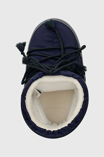 Moon Boot snow boots MB ICON LOW NYLON navy blue color 80D1409340