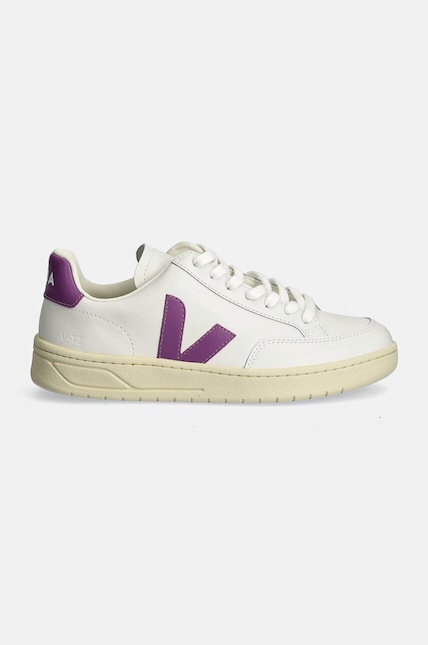 Veja leather sneakers V-12 white color XD0203678A at PRM US