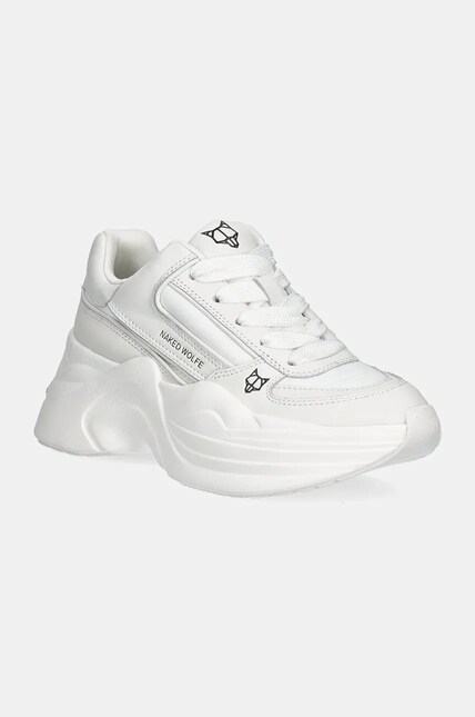 Naked Wolfe sneakers Temple white color Temple White Lthr at PRM US