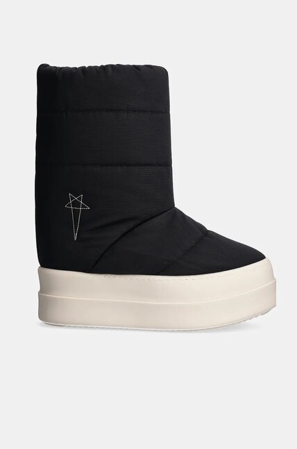 Rick Owens snow boots Mega Bumper Lunar women's black color