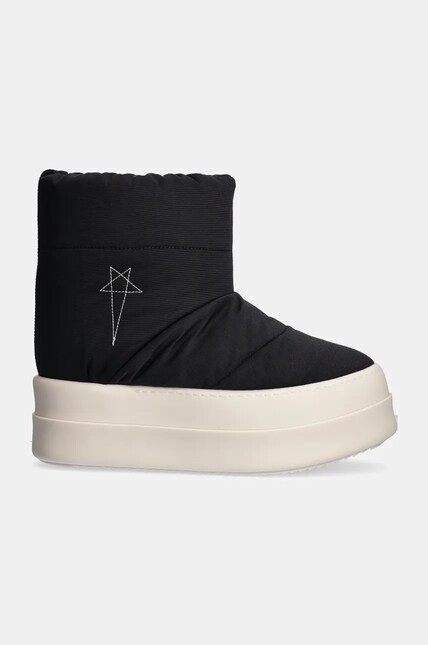 Rick Owens snow boots Mega Bumper Low Lunar women's black color
