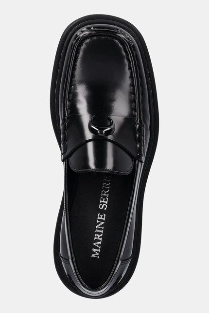 Marine Serre leather loafers Shiny Leather Ms Loaf PRM EU