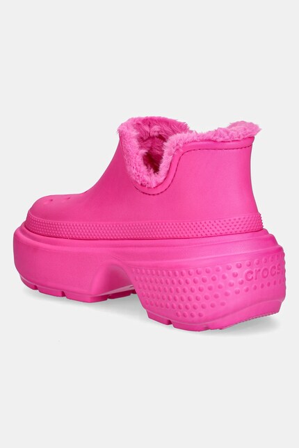 Crocs shoes Stomp Lined Shorty Boot women's pink color 210673.6TW