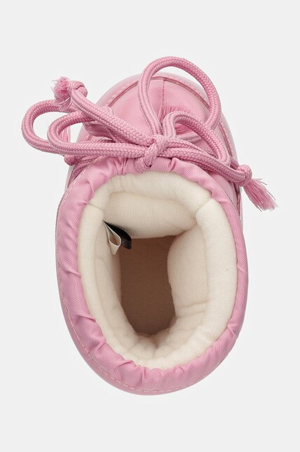 MOON PGM製 Dinky 1ハム Moon Boot cizme de iarna copii ICON MINI NYLON culoarea roz